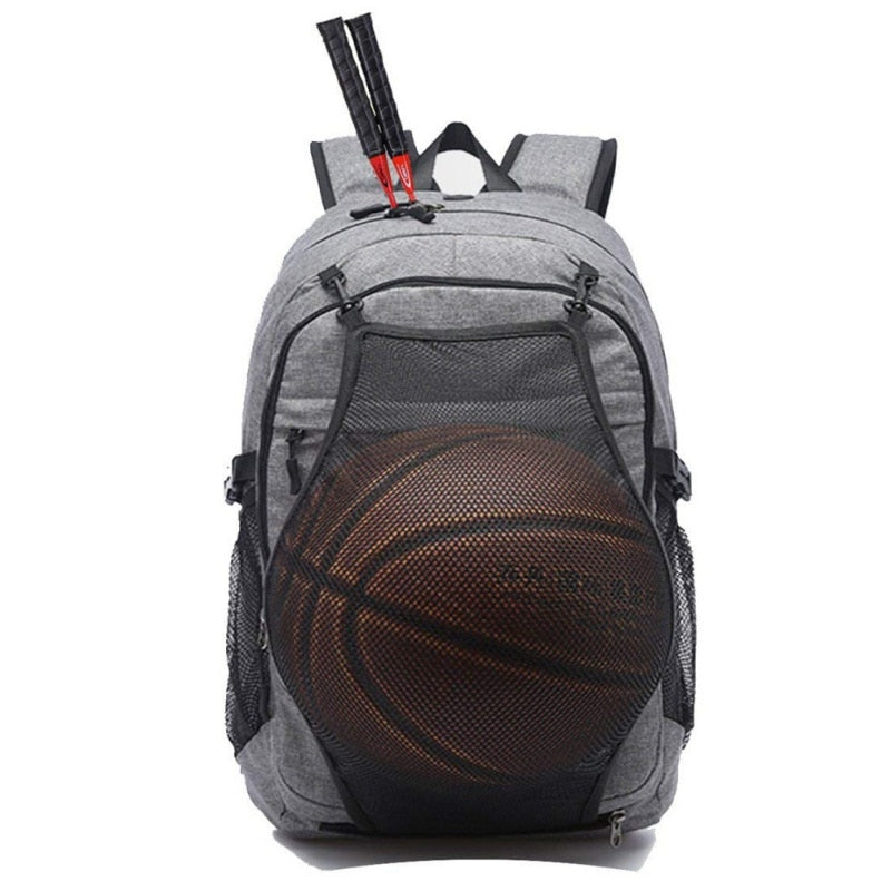 Laptop,Sport,School,Charging Men Sport football/Basketball Backpack