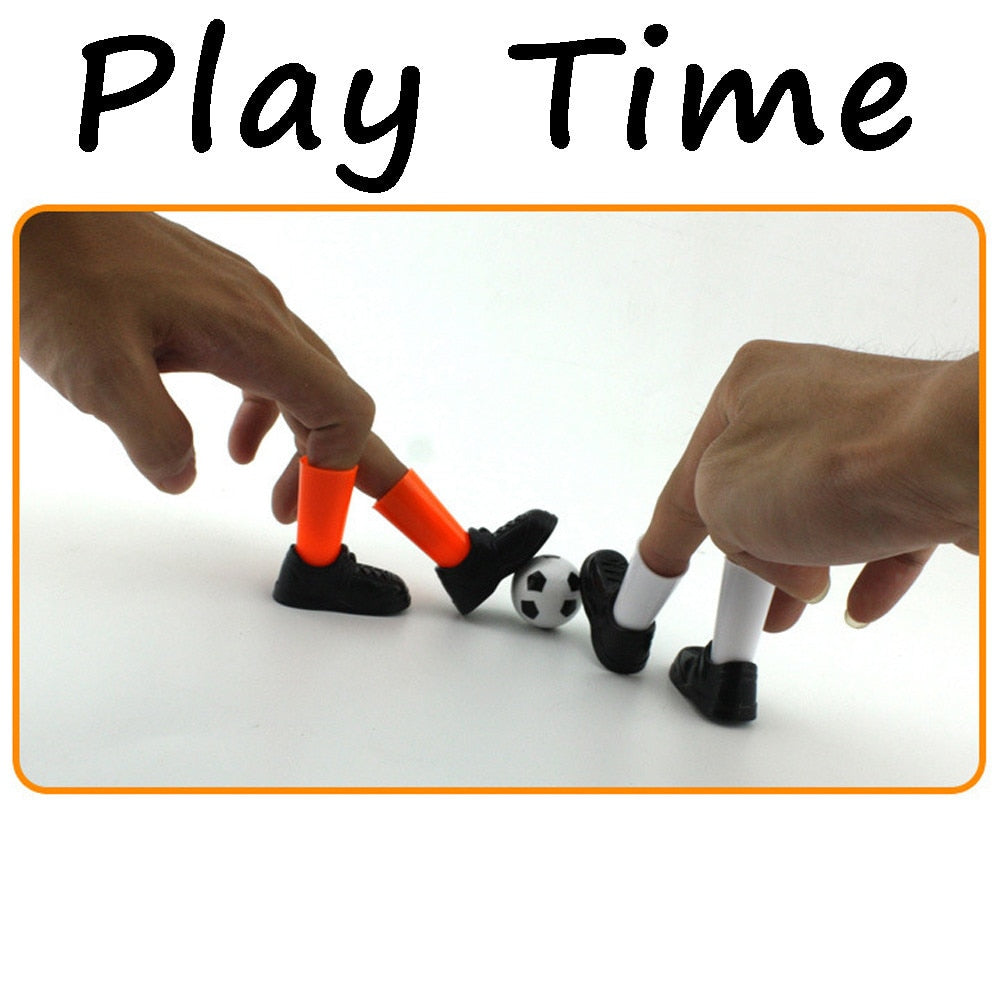 Ideal Party Finger Soccer Match Toy Funny Finger Toy Game Sets With Two Goals Fun Funny Gadgets Novelty Funny Toys For Children
